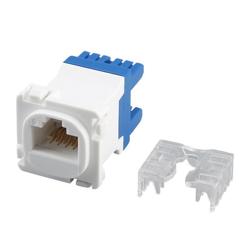 12/24PCS Clipsal Compatible Style CAT6 RJ45 8P8C Network Data Jack Mech Insert - 12PCS V528-COMPUTERMODULE-12PCS-225421