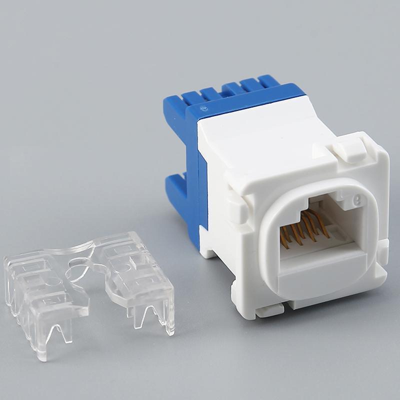 12/24PCS Clipsal Compatible Style CAT6 RJ45 8P8C Network Data Jack Mech Insert - 12PCS V528-COMPUTERMODULE-12PCS-225421