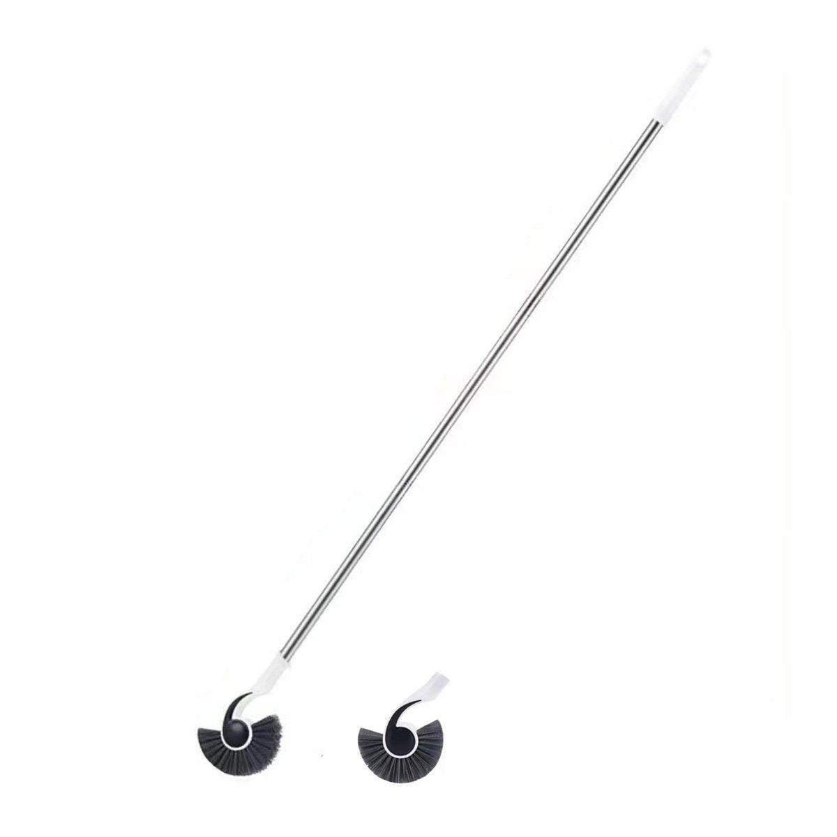 Fish Tank Cleaning Tool Long Handle Algae Removal Conch Brush Seahorse Cleaner V528-CONCH-BRUSH-125CM-399307