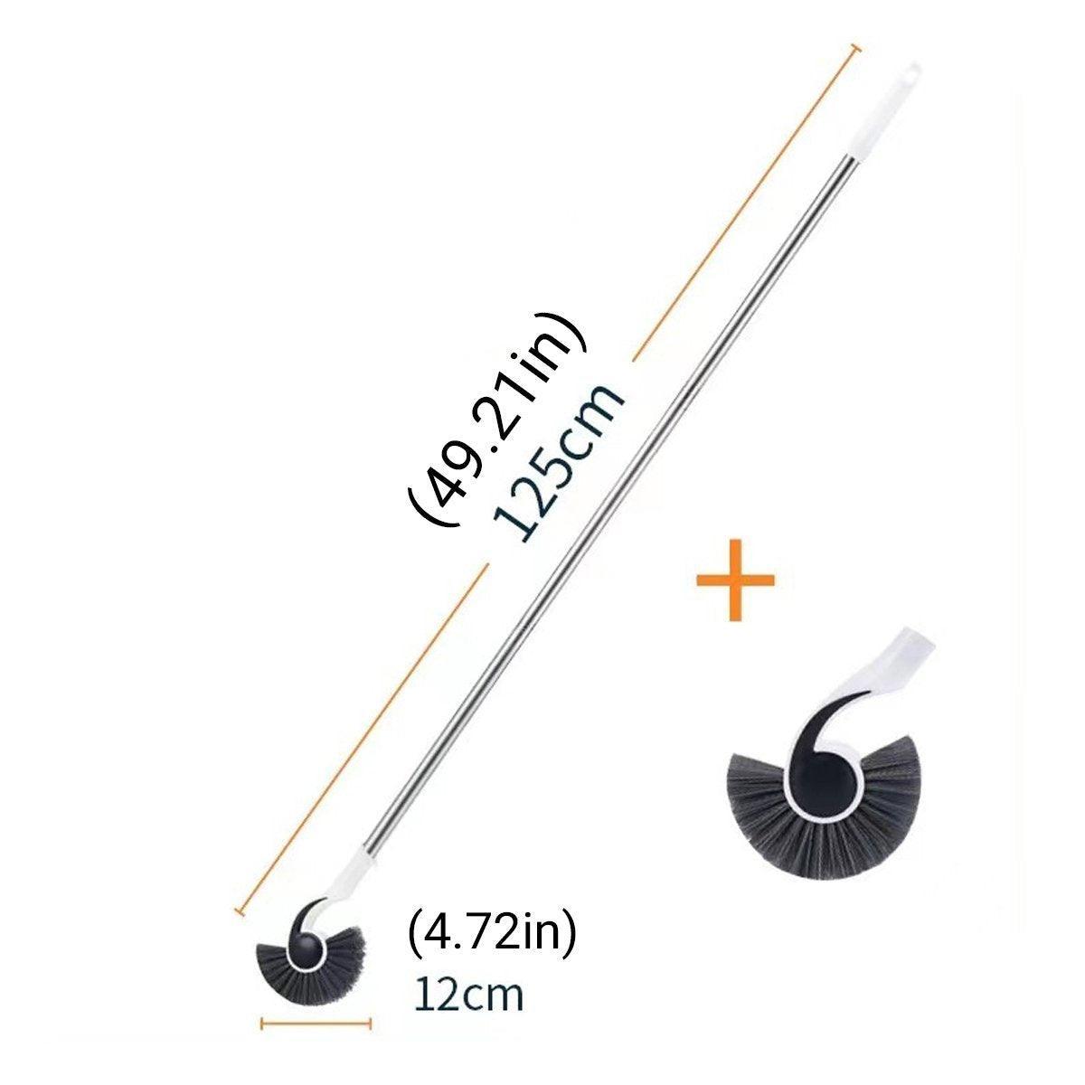 Fish Tank Cleaning Tool Long Handle Algae Removal Conch Brush Seahorse Cleaner V528-CONCH-BRUSH-125CM-399307