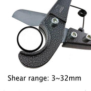 PVC Pipe Cutter for Plastic Rubber Hose and Tube 3 to 32mm V528-CONDUITPLIERS-941334
