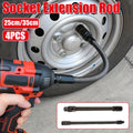 4pcs Electric Wrench Flexible Shaft Coupling Rod Spring Sleeve Universal Tool - 35cm V528-CONNECTING-TOOL-4PCS-36CM-222266