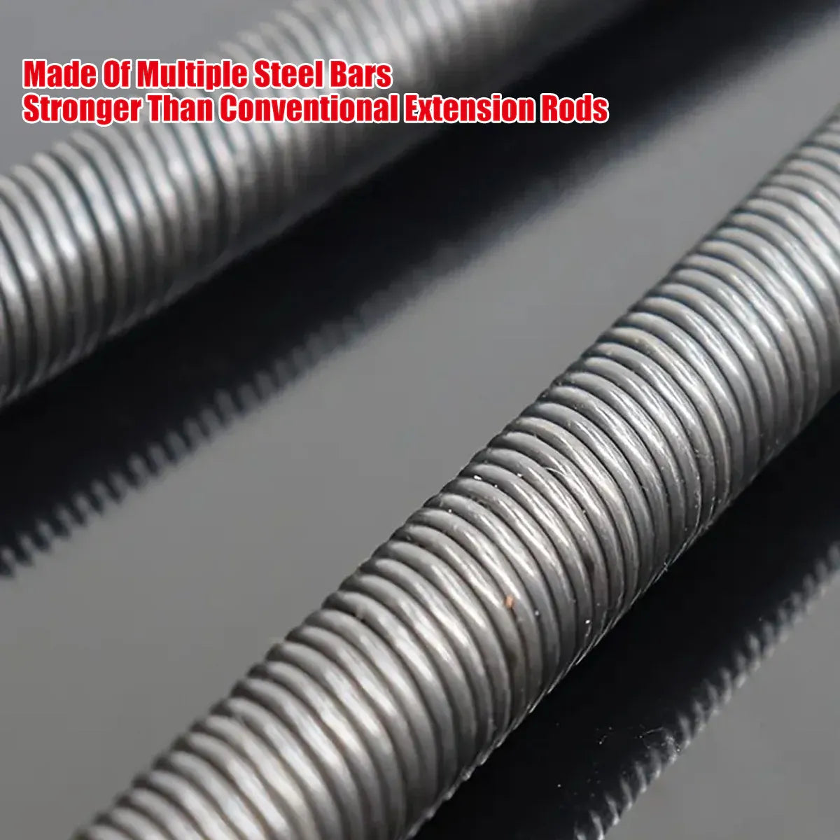4pcs Electric Wrench Flexible Shaft Coupling Rod Spring Sleeve Universal Tool - 35cm V528-CONNECTING-TOOL-4PCS-36CM-222266