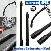4pcs Electric Wrench Flexible Shaft Coupling Rod Spring Sleeve Universal Tool - 35cm V528-CONNECTING-TOOL-4PCS-36CM-222266