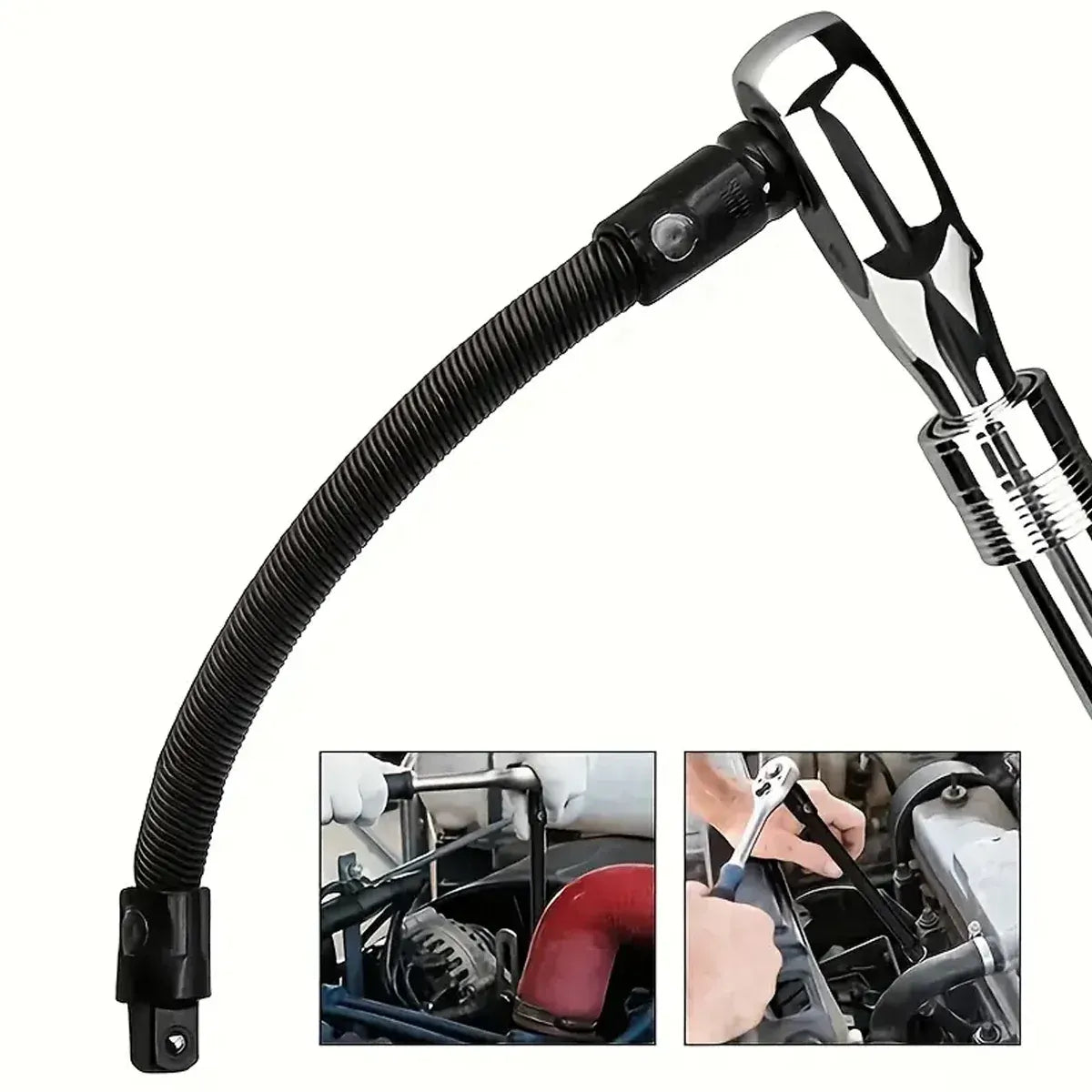 4pcs Electric Wrench Flexible Shaft Coupling Rod Spring Sleeve Universal Tool - 35cm V528-CONNECTING-TOOL-4PCS-36CM-222266