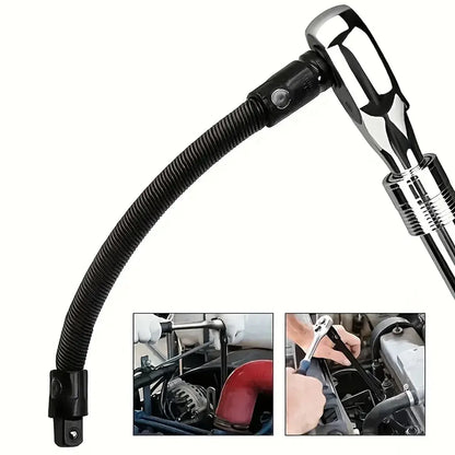 4pcs Electric Wrench Flexible Shaft Coupling Rod Spring Sleeve Universal Tool - 35cm V528-CONNECTING-TOOL-4PCS-36CM-222266