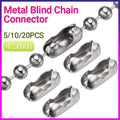Upto20X Connector Roman Roller Blind Ball Chain Cord Joiner Vertical Hollandpart - 5PCS V528-CONNECTOR-5PCS-479617
