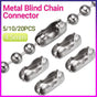 Upto20X Connector Roman Roller Blind Ball Chain Cord Joiner Vertical Hollandpart - 5PCS V528-CONNECTOR-5PCS-479617