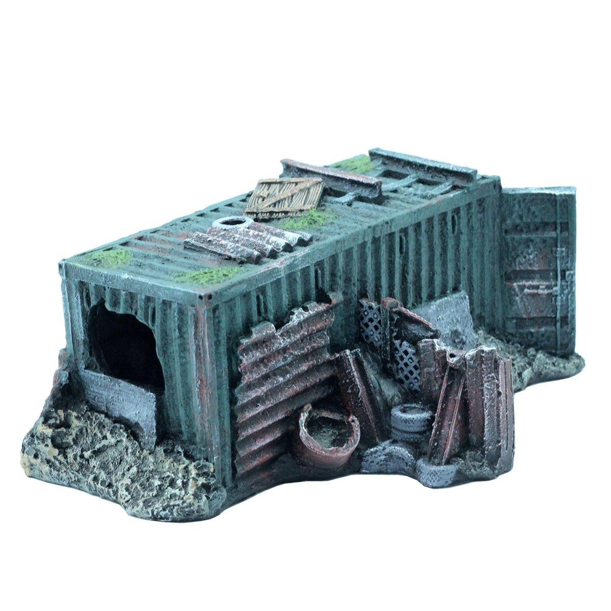 Fish Tank Aquascape Hiding Cave Shrimp Fish Shelter Aquarium Decoration House V528-CONTAINER-DECORATION-518033
