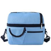 Insulated Lunch Bag Box Tote Cooler For Women Men Hot Cold Food Thermal - Light Blue V528-CONVENIENTBAG-LIGHTBLUE-20232