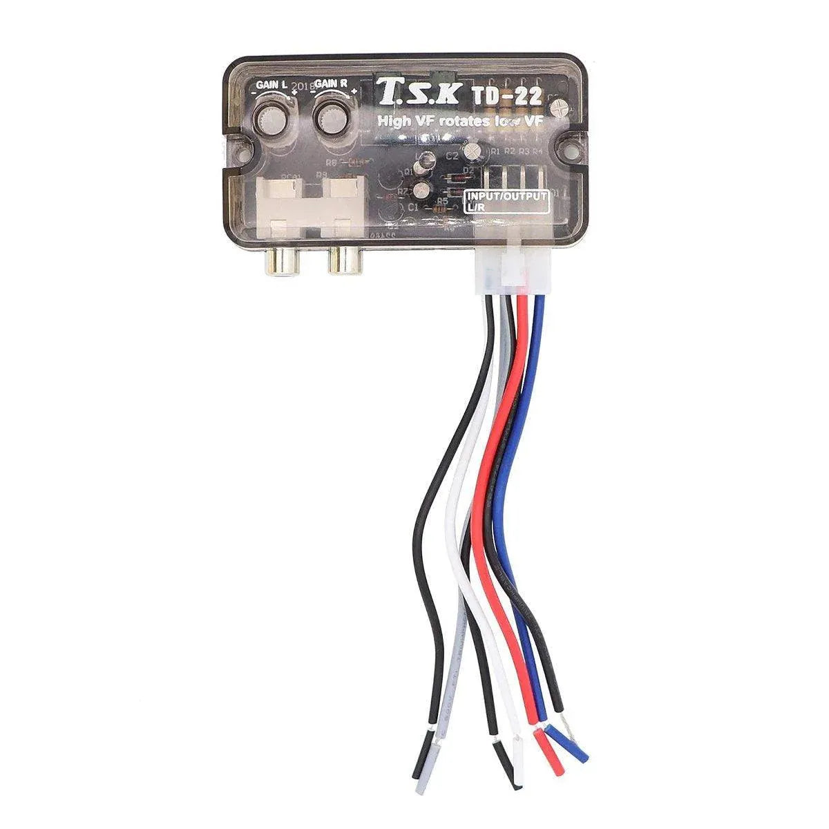 Car High to Low Frequency Converter Auto Stereo Line Speaker Level Adapter TD22 V528-CONVERTOR-485621