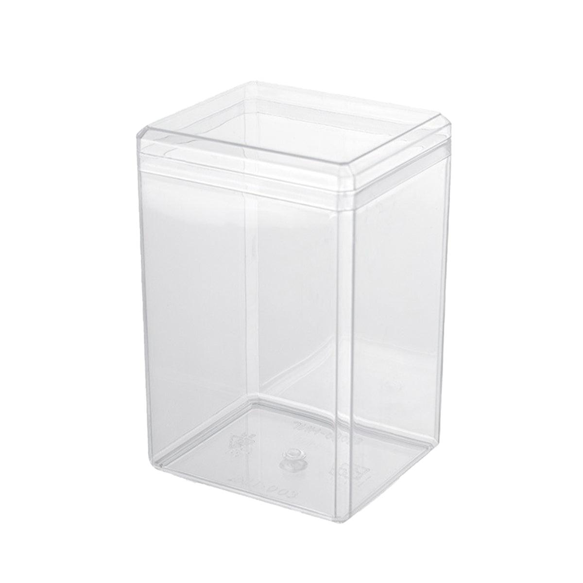 20pcs Transparent Biscuit Box Plastic Cake Box Pastry Dessert Storage Container - 5.5x9.5cm V528-COOKIE-BOX-20PCS-977783