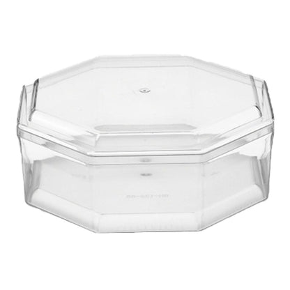 20pcs Transparent Biscuit Box Plastic Cake Box Pastry Dessert Storage Container - 5.5x9.5cm V528-COOKIE-BOX-20PCS-977783