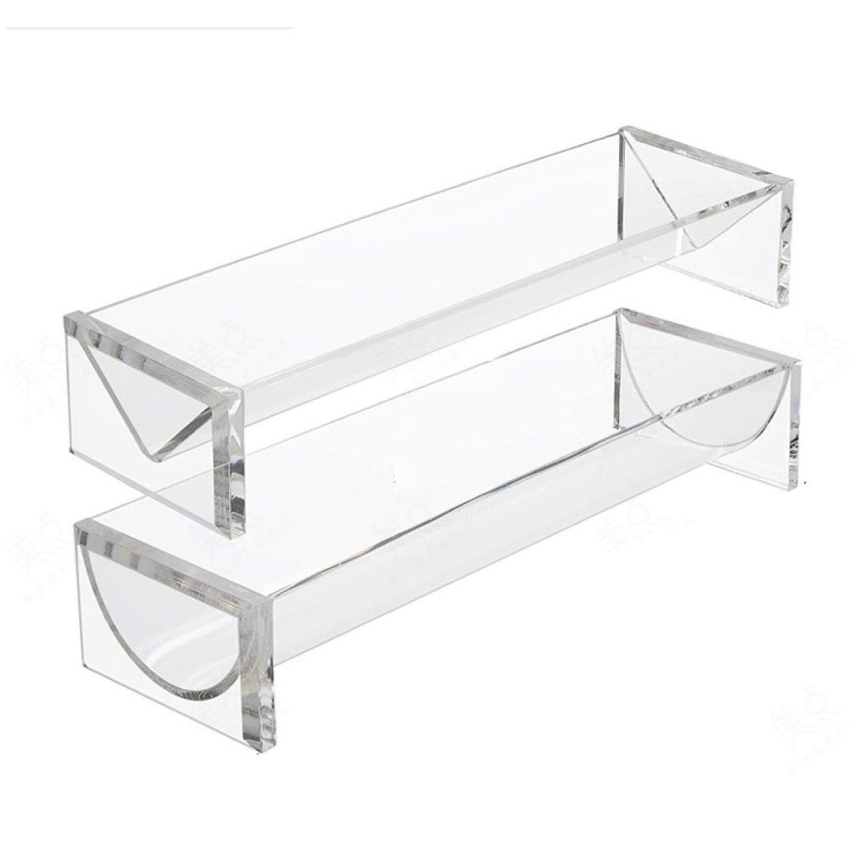 1PC Transparent Rectangular Biscuit Display Rack Food Dessert Wedding Cake Stand V528-COOKIE-STAND-VU-236432