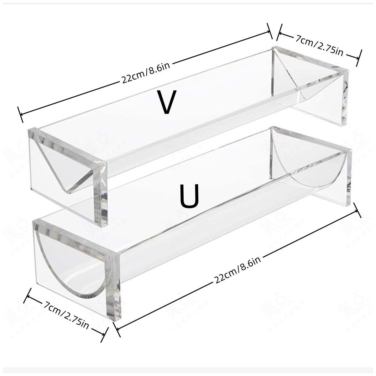 1PC Transparent Rectangular Biscuit Display Rack Food Dessert Wedding Cake Stand V528-COOKIE-STAND-VU-236432