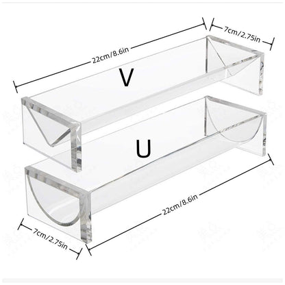 1PC Transparent Rectangular Biscuit Display Rack Food Dessert Wedding Cake Stand V528-COOKIE-STAND-VU-236432