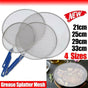 4Size Anti Splatter Guard Oil Net Splash Cover Pan Screen Kitchen Cooking Frying - 21CM V528-COOKINGFRYING-21CM-74120