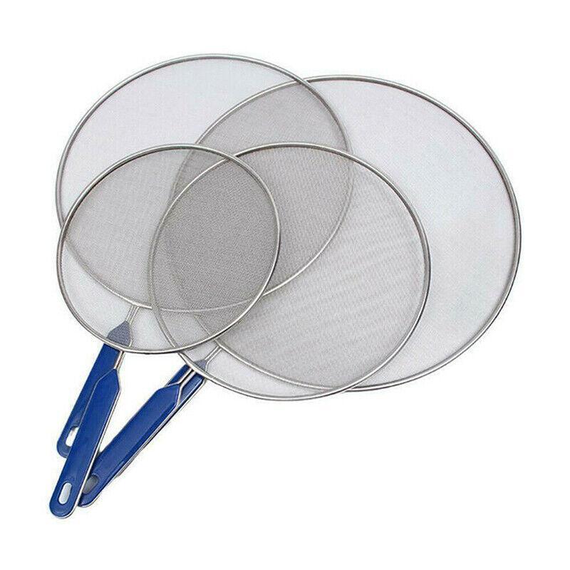 4Size Anti Splatter Guard Oil Net Splash Cover Pan Screen Kitchen Cooking Frying - 25CM V528-COOKINGFRYING-25CM-32571
