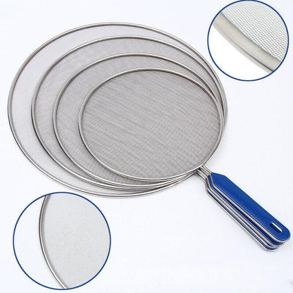 4Size Anti Splatter Guard Oil Net Splash Cover Pan Screen Kitchen Cooking Frying - 33CM V528-COOKINGFRYING-33CM-20182