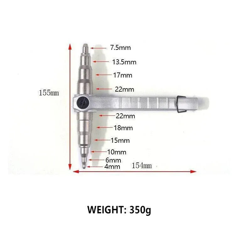 Copper Pipe Tube Expander Hand Expanding Tool Hand Refrigeration Tools Swaging V528-COPPERPIPE-358687