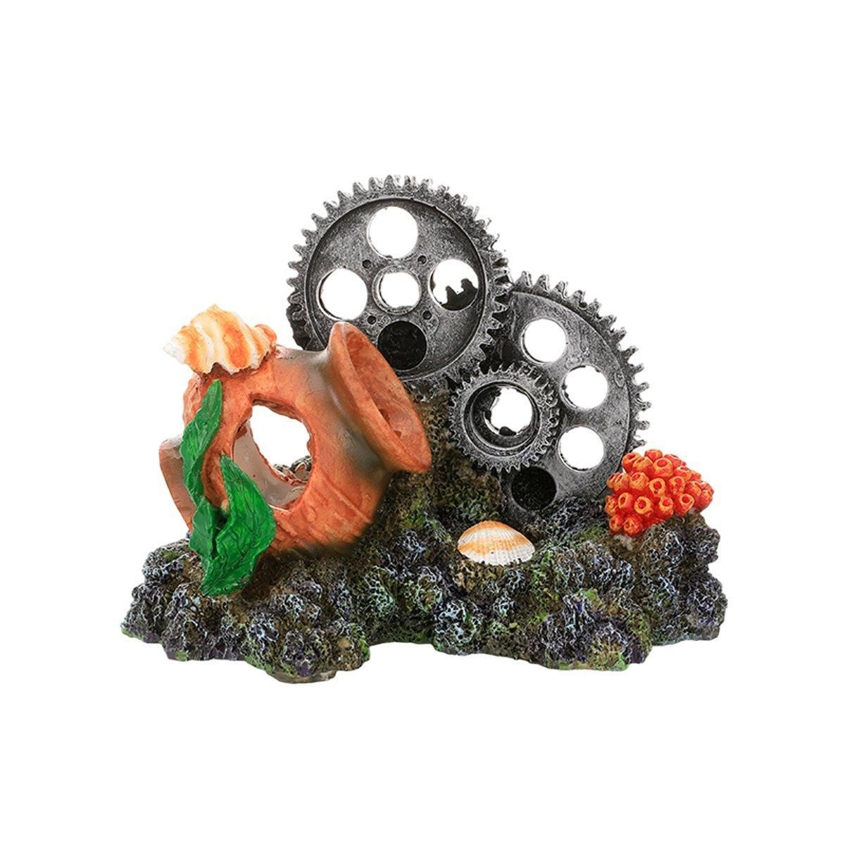 Aquarium Resin Coral Decorations for Fish Tank Marine Simulation Micro Landscape - GH1465 V528-CORALLINE-GH1465-157160