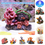 Aquarium Resin Coral Decorations for Fish Tank Marine Simulation Micro Landscape - GH1641 V528-CORALLINE-GH1641-732020