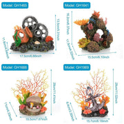 Aquarium Resin Coral Decorations for Fish Tank Marine Simulation Micro Landscape - GH1641 V528-CORALLINE-GH1641-732020