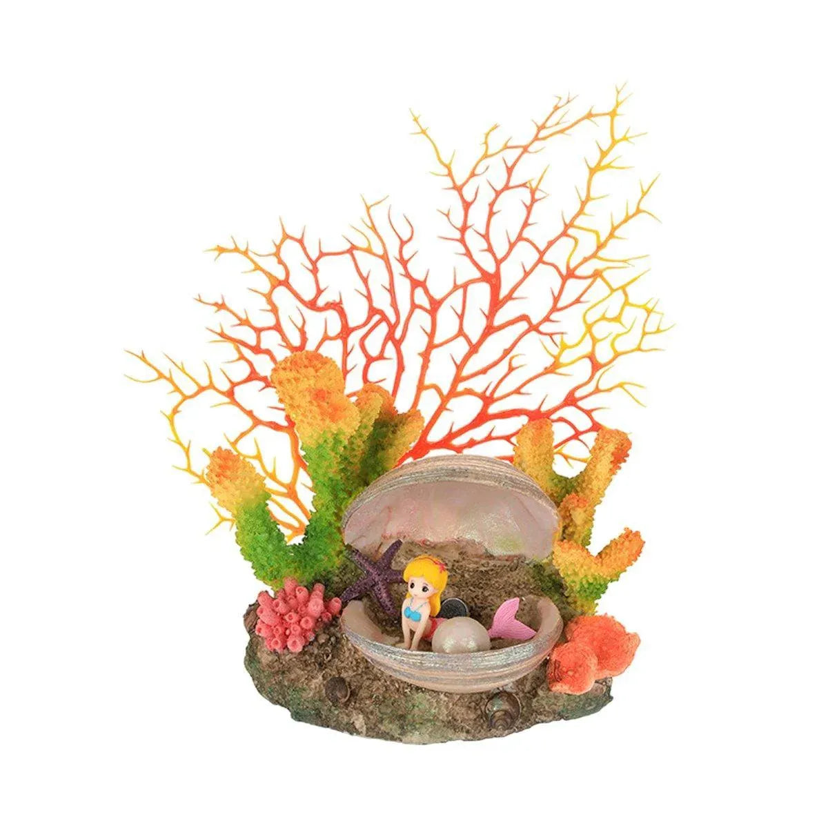 Aquarium Resin Coral Decorations for Fish Tank Marine Simulation Micro Landscape - GH1666 V528-CORALLINE-GH1666-607146