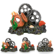 Aquarium Resin Coral Decorations for Fish Tank Marine Simulation Micro Landscape - GH1666 V528-CORALLINE-GH1666-607146
