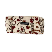 Large Capacity Pencil Case Organiser Bag Stationery Holder School Travel Pouch - Green Beige Plaid V528-CORDUROY-PENCIL-CASE-LMG-101400