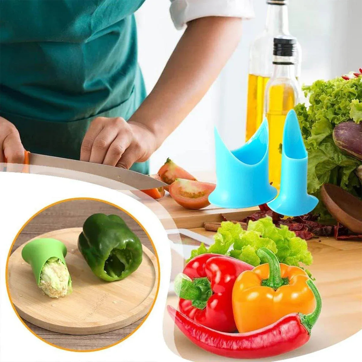 3set Fruit and Vegetable Corer Seed Remover Kitchen Tool for Easy Food Prep V528-CORER-3SET-400352