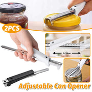Adjustable Can Opener 2PCS Jar Bottle Cap Screw Lid Remover Tool for Kitchen Use V528-CORKSCREW-2PCS-668842