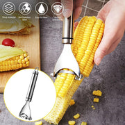 One-Step Corn Peeler Thresher Tools Kitchen Cob Kerneler Cutter Stripper Remover V528-CORN-38984