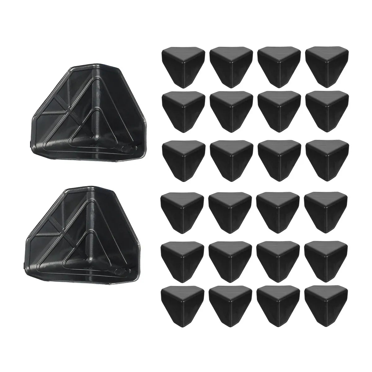 200pcs Plastic Corner Protectors Carton Anti Collision Box Edge Protection Guard V528-CORNER-BEAD-200PCS-311082