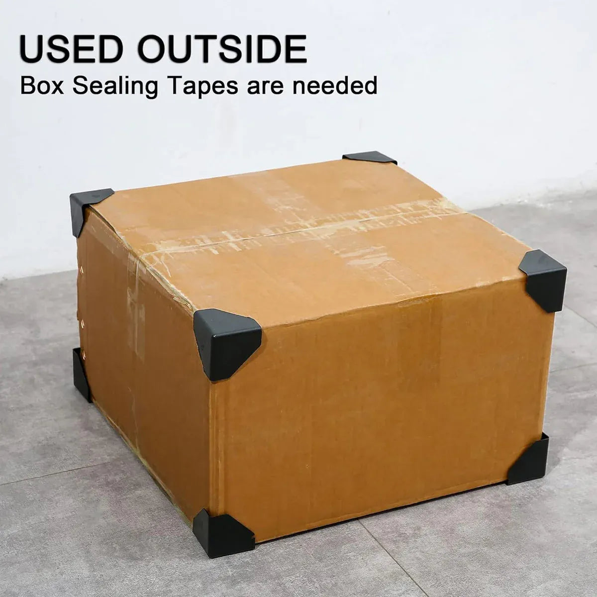 200pcs Plastic Corner Protectors Carton Anti Collision Box Edge Protection Guard V528-CORNER-BEAD-200PCS-311082