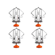 Angle Clamp Set 4pcs 90-Degree Adjustable L Shape Corner Woodworking Position - Closed style V528-CORNER-CLAMP-BKA4-786931