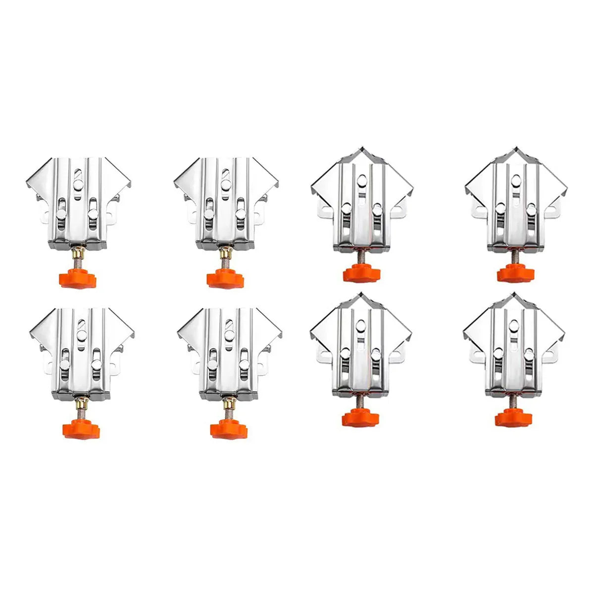 Angle Clamp Set 4pcs 90-Degree Adjustable L Shape Corner Woodworking Position - Closed style V528-CORNER-CLAMP-BKA4-786931