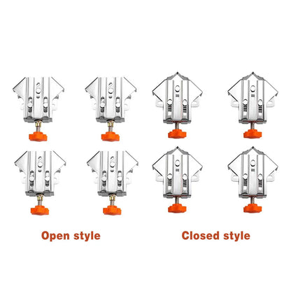 Angle Clamp Set 4pcs 90-Degree Adjustable L Shape Corner Woodworking Position - Closed style V528-CORNER-CLAMP-BKA4-786931