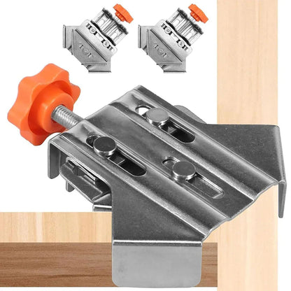 Angle Clamp Set 4pcs 90-Degree Adjustable L Shape Corner Woodworking Position - Closed style V528-CORNER-CLAMP-BKA4-786931
