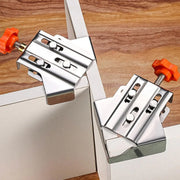 Angle Clamp Set 4pcs 90-Degree Adjustable L Shape Corner Woodworking Position - Closed style V528-CORNER-CLAMP-BKA4-786931