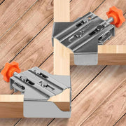 Angle Clamp Set 4pcs 90-Degree Adjustable L Shape Corner Woodworking Position - Closed style V528-CORNER-CLAMP-BKA4-786931