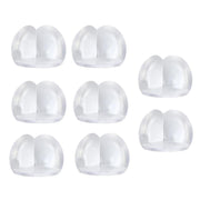 Transparent PVC Table Corner Guards Anti-Collision Protective Covers for Furniture - 4 PCS V528-CORNERPROTECT-4PCS-929358