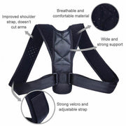 Posture Clavicle Support Corrector Straight Shoulders Brace Strap Correct Au V528-CORRECTBELT-142036