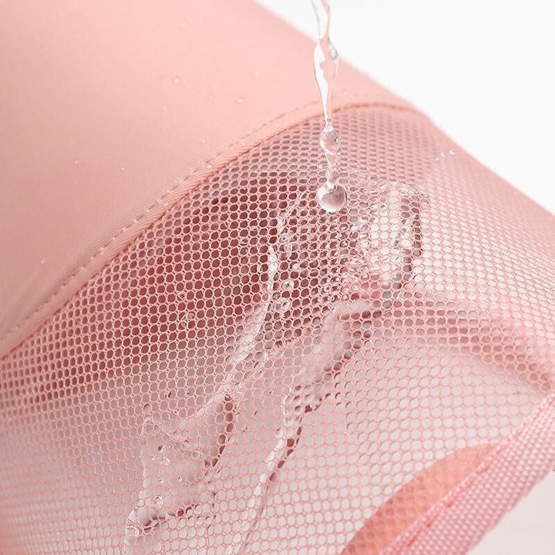 Stand Cosmetic Bag Travel Zipper Makeup Brush Holder Organizer Pouch Case Cover - Pink V528-COSMETICBAG-PINK-780877
