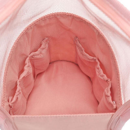 Stand Cosmetic Bag Travel Zipper Makeup Brush Holder Organizer Pouch Case Cover - Pink V528-COSMETICBAG-PINK-780877