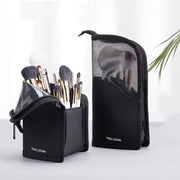 Stand Cosmetic Bag Travel Zipper Makeup Brush Holder Organizer Pouch Case Cover - Pink V528-COSMETICBAG-PINK-780877