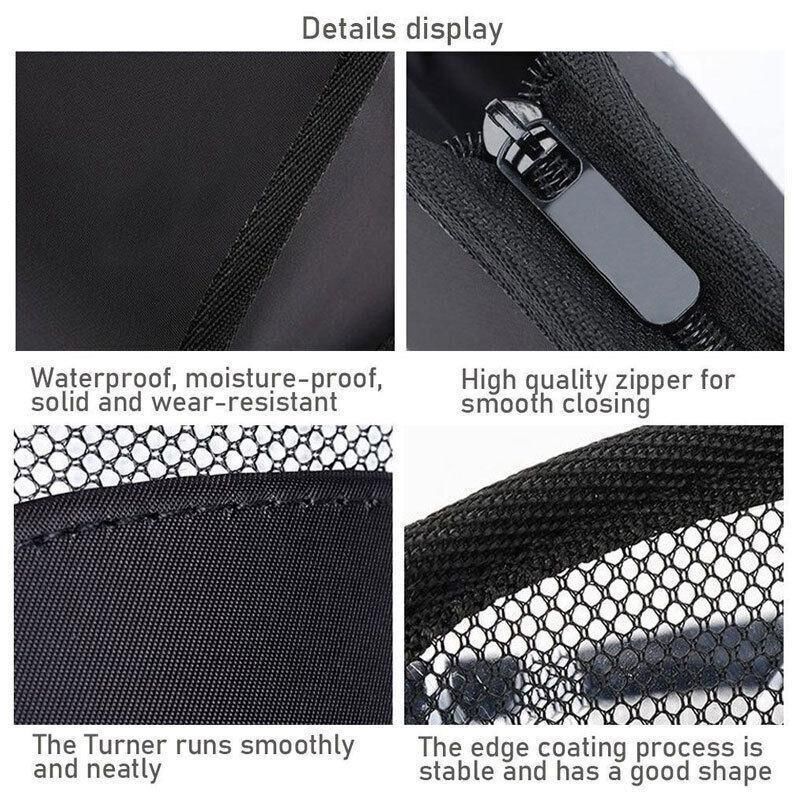 Stand Cosmetic Bag Travel Zipper Makeup Brush Holder Organizer Pouch Case Cover - Pink V528-COSMETICBAG-PINK-780877