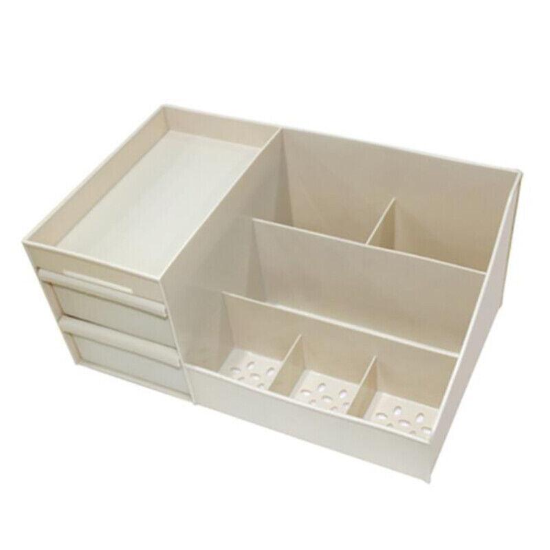 Cosmetic Makeup Organizer With Drawers Bathroom Skincare Storage Box Holder Case - Pink V528-COSMETICCASE-PINK-15423