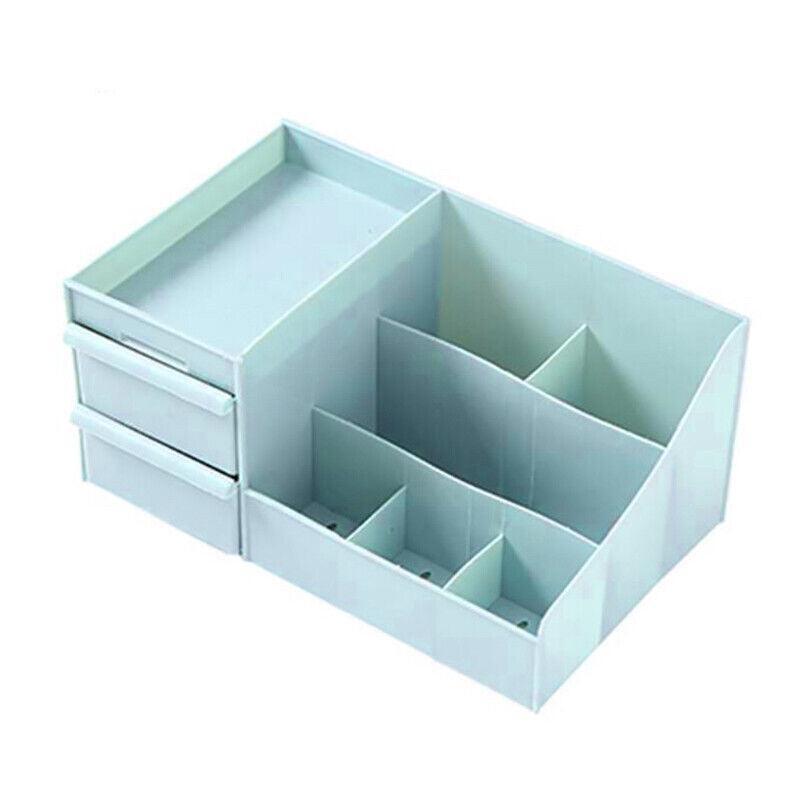 Cosmetic Makeup Organizer With Drawers Bathroom Skincare Storage Box Holder Case - Pink V528-COSMETICCASE-PINK-15423