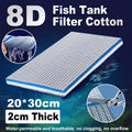 Aquarium 8D Filter Cotton Fish Tank Water Purification Sponge Material Pad V528-COTTON-FILTER-8D-369409